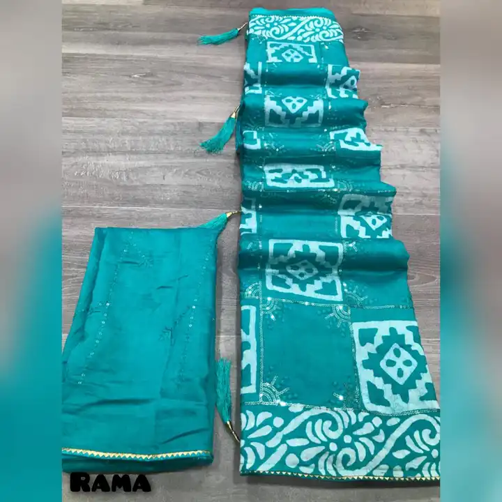 batik saree  uploaded by The Lord Krishna Fab on 5/10/2023