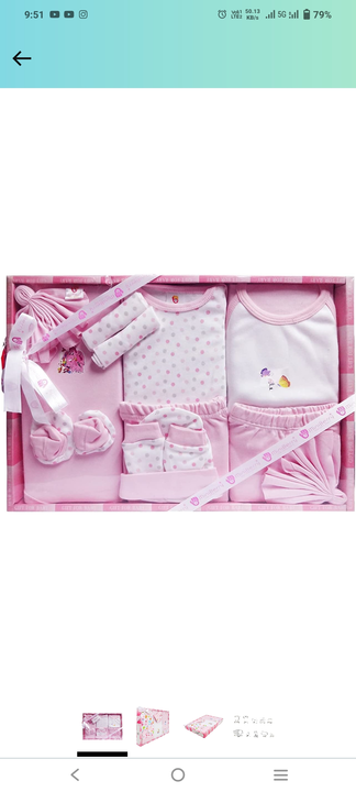 Baby set and girls top uploaded by Afreen collection on 5/10/2023
