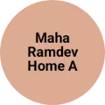 Business logo of maha ramdev home appliances. & electric store