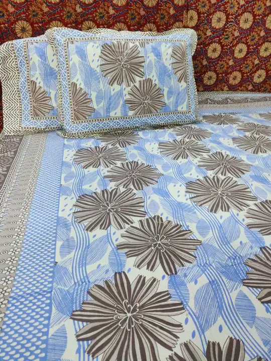 Cotton bedsheet  uploaded by Laxmi creations (handicrafts) on 5/10/2023