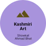 Business logo of Kashmiri art