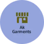 Business logo of AK garments
