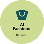Business logo of Af fashions
