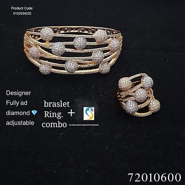 Post image Adi diomand bracelet and ring combo
460+$