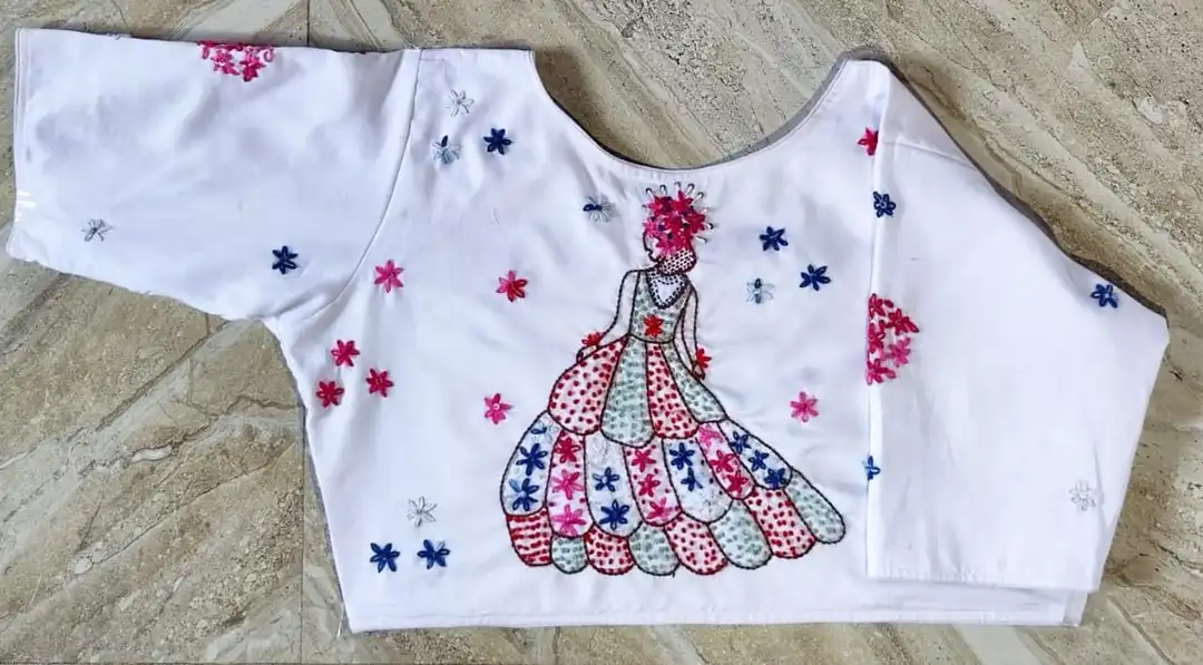 *Girl embroidery blouse* uploaded by Bandhani handcrafted on 5/10/2023