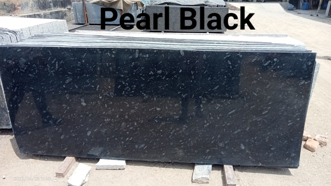 Pearl Black granite uploaded by business on 5/10/2023
