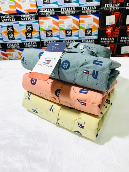 💯 multi brands mens shirts 💯
    Tommy Uspolo Lp Allensolly 
                 printed shirts
      uploaded by Jai Mata Di Garments on 5/10/2023