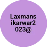 Business logo of laxmansikarwar2023@gmail.com