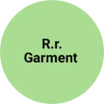 Business logo of R.R. Garment