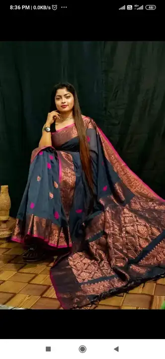 Maslin saree  uploaded by business on 5/10/2023
