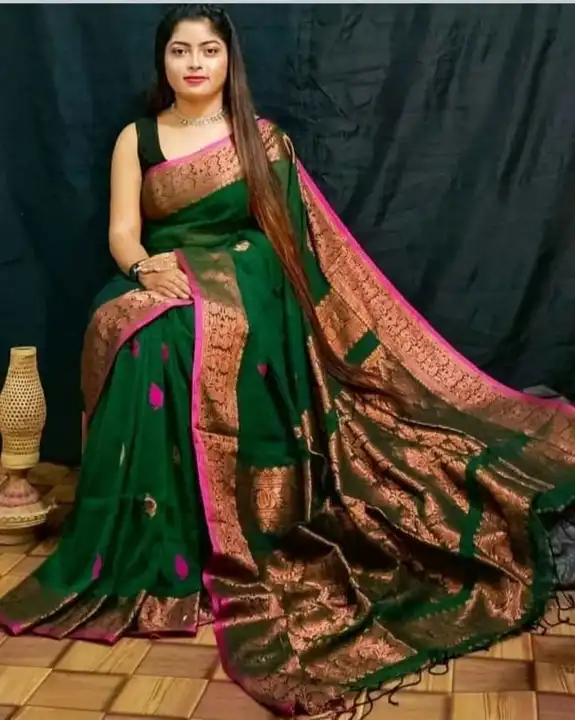 Maslin saree  uploaded by B.M Handloom saree & Garments on 5/10/2023