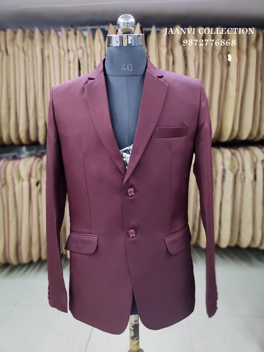 Three Piece Suit (Waistcoat Reversible) uploaded by JAANVI COLLECTION on 5/10/2023