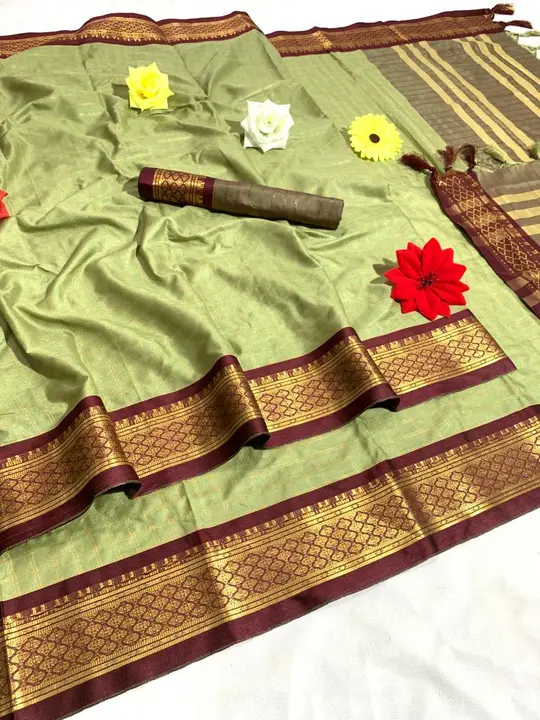 Post image Hey! Checkout my new product called
Cotton Silk saree.