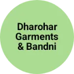 Business logo of Dharohar garments & bandni share