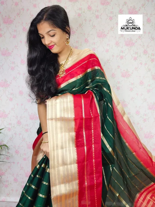 Banarasi daeyble warm silk soft saree  uploaded by Zainab fashion on 5/10/2023