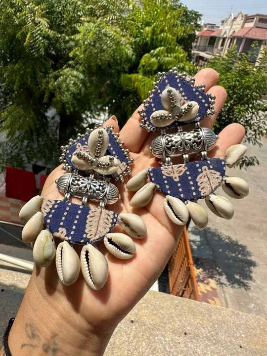 Fabric earrings  uploaded by Shreevari fashion on 5/29/2024