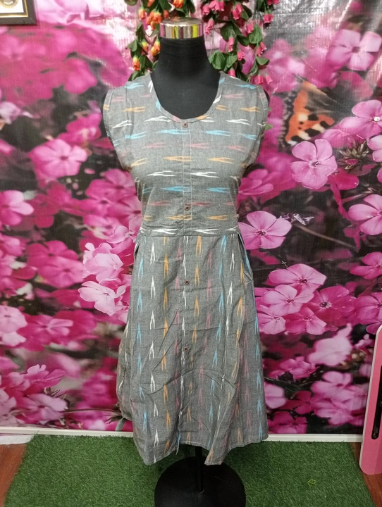Sambhalpuri Ikkat Dress  uploaded by business on 5/10/2023