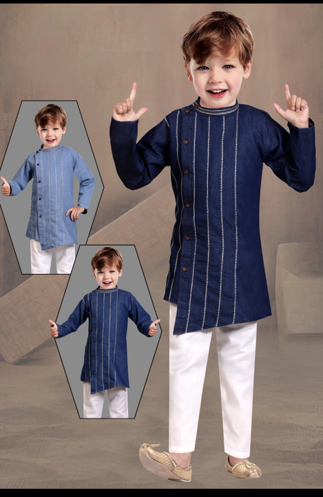Post image Hey! Checkout my new product called
Denim kurta pajama.