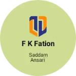 Business logo of F k fation