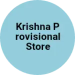 Business logo of Krishna provisional store