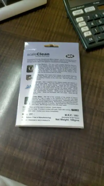 Scale clean powder uploaded by Padmavati Handloom on 5/10/2023