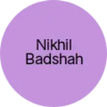 Business logo of Nikhil badshah