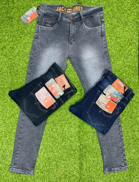👖 *NEW POLY KNITTED JEANS*👖  uploaded by SATYOSHAM INDUSTRIES PRIVATE LIMITED on 5/10/2023