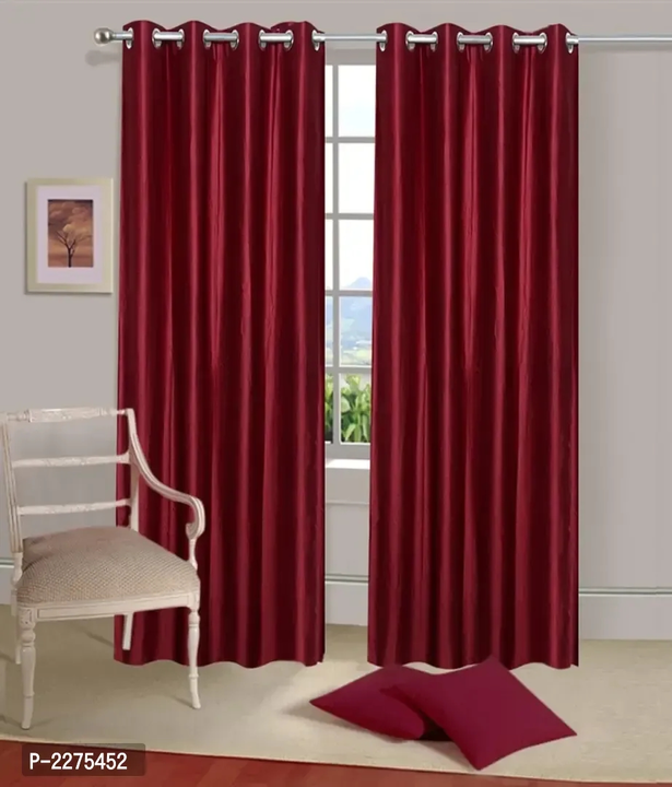 Multicoloured Set of 2 Beautiful Door Curtains 7 Feet uploaded by Smart Store on 5/10/2023