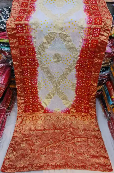 🔱🔱🔱🕉️🕉️🕉️🔱🔱🔱

New lunching on cross zari tepata

👉havi cross ❌ zari tepata Silk fabric

👉 uploaded by Gotapatti manufacturer on 5/10/2023