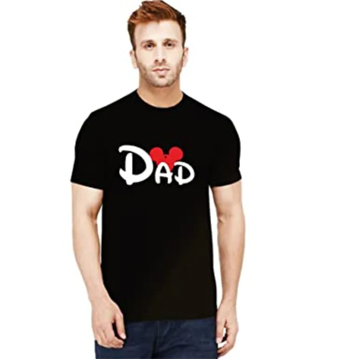 Love for dad , tshirt for girls/boys, colour available in white/black,half/full sleeves available  uploaded by Antilia Fashion Collection on 5/10/2023