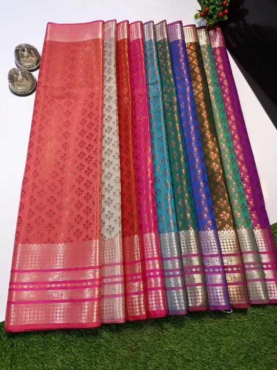 Soft silk saree  uploaded by Banaras art silk on 5/10/2023