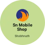 Business logo of Sn mobile Shop