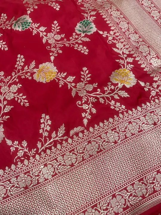 Pure silk handloom  uploaded by banasrasi silk dupatta on 5/11/2023