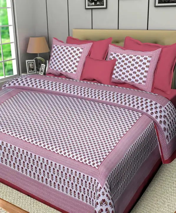 84" X 92" , Double Bedsheet with 2 Pillow covers uploaded by Online Ladies Dresses on 5/11/2023