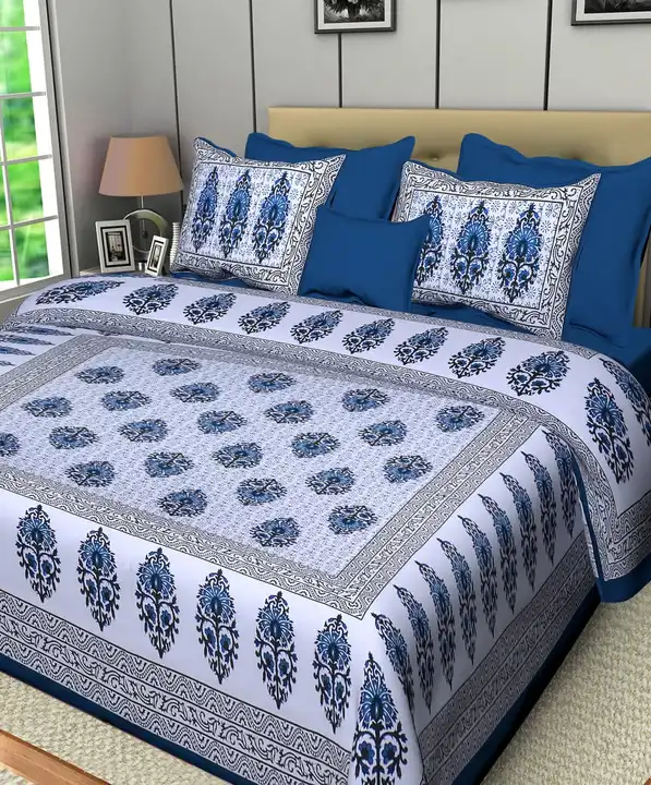 84" X 92" , Double Bedsheet with 2 Pillow covers uploaded by Online Ladies Dresses on 5/11/2023