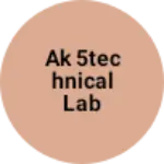 Business logo of AK 5technical lab