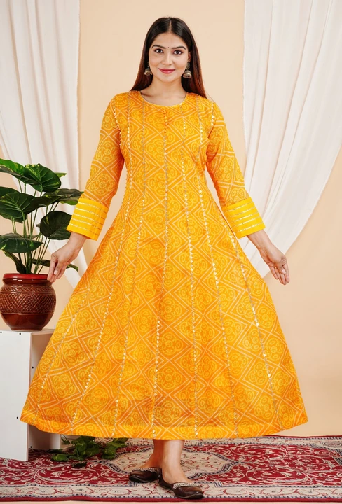 Anarkali gown kota doriya uploaded by Deepika Designer Saree on 5/11/2023