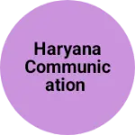 Business logo of Haryana communication
