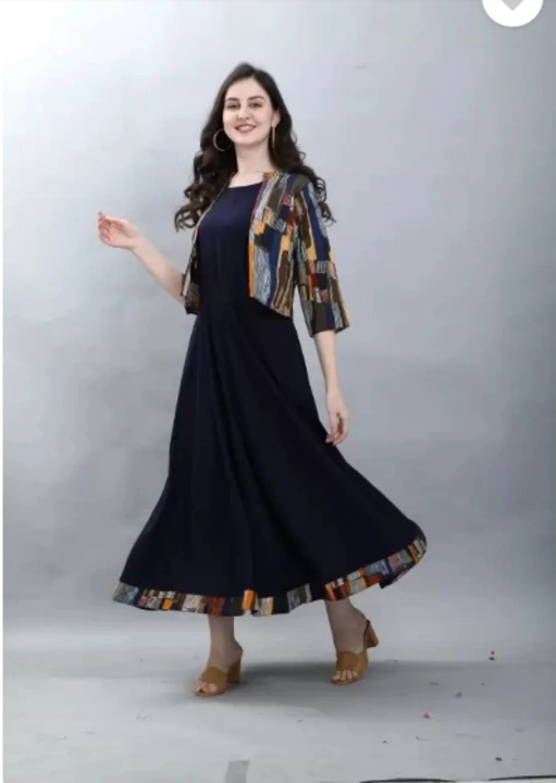 KURTI AND GOWN MIX uploaded by Vijay Creation on 5/11/2023