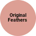 Business logo of original feathers