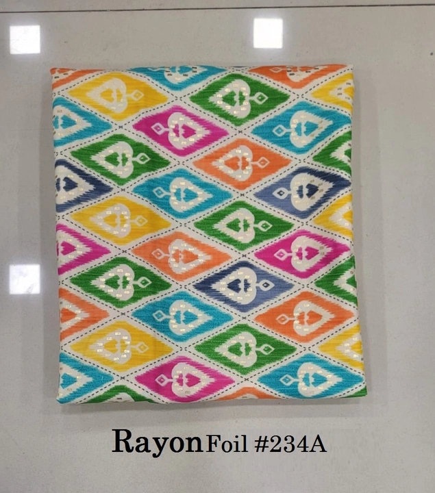 Rayon printed fabrics  uploaded by Vishwam fabrics pvt ltd  on 5/31/2024