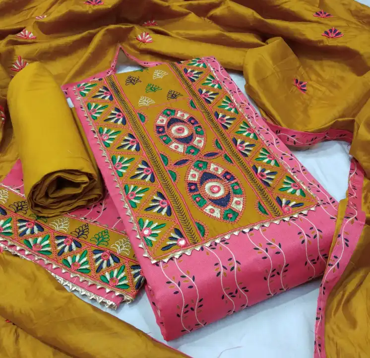 Khatli Work Suit Pieces uploaded by Apsara dresses on 5/11/2023