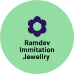 Business logo of Ramdev immitation jewellry