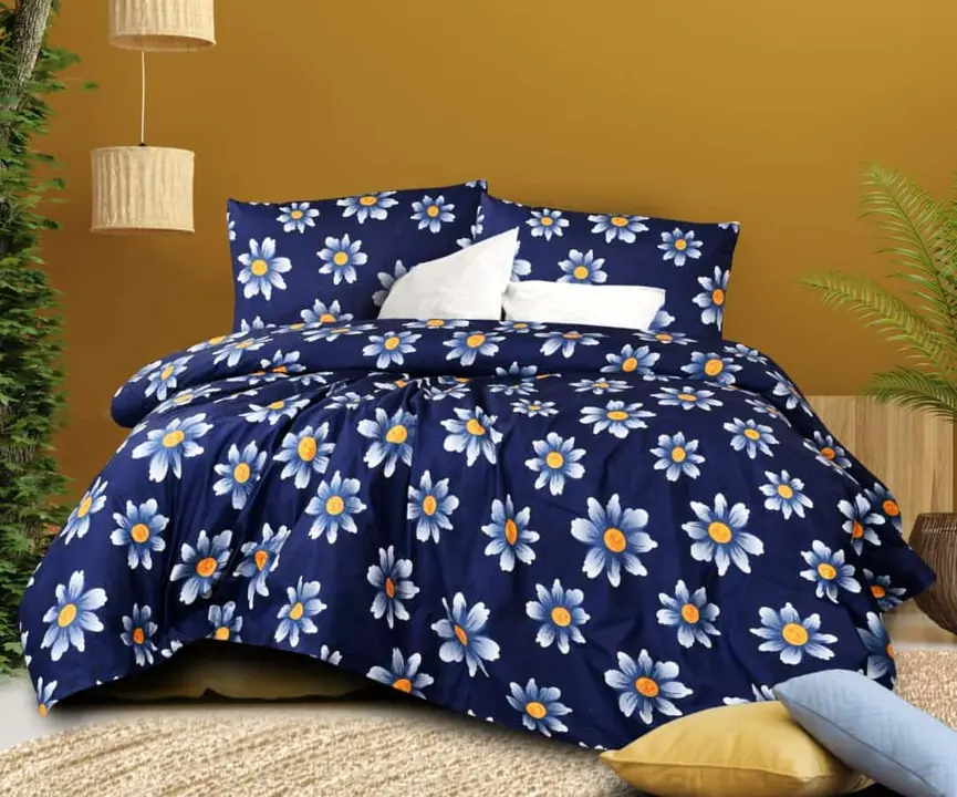 Double bedsheet with pillow covers  uploaded by Rajesh handloom outlet on 5/11/2023