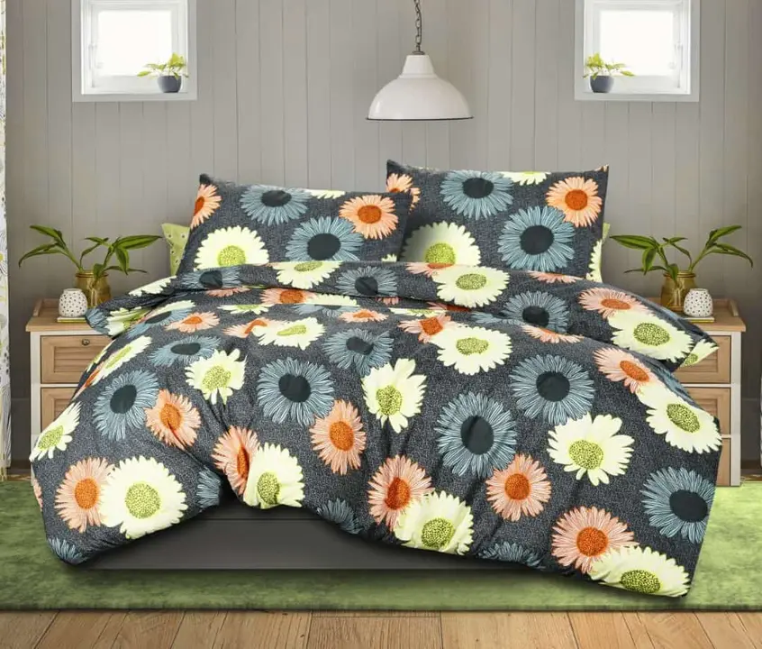 Double bedsheet with pillow covers  uploaded by Rajesh handloom outlet on 5/11/2023