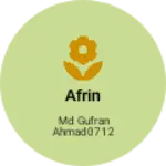 Business logo of Afrin