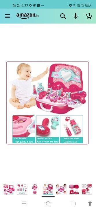 Beauty kit uploaded by Demya kids fashion and toys on 3/9/2021