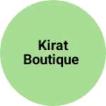 Business logo of Kirat boutique