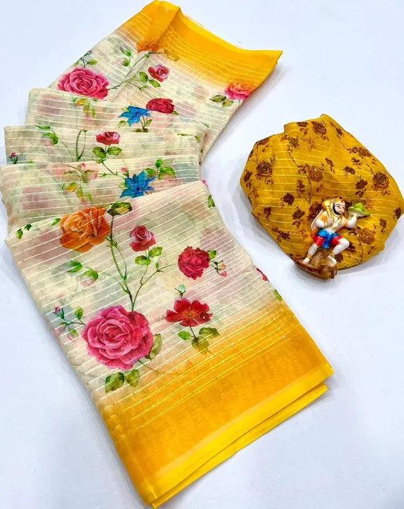 New georgette saree uploaded by VINAYAK CREATION on 5/11/2023