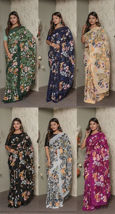 Sarees uploaded by Villa outfit on 5/11/2023